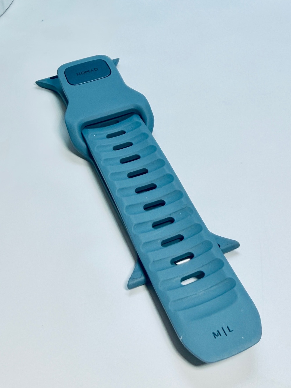 Nomad Silicone Sport Band for Smartwatch — Slate Blue